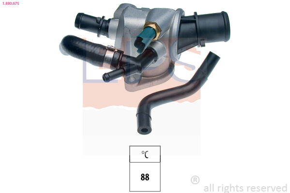 EPS Termostat, kølemiddel 1880675 for LANCIA ALFA ROMEO
