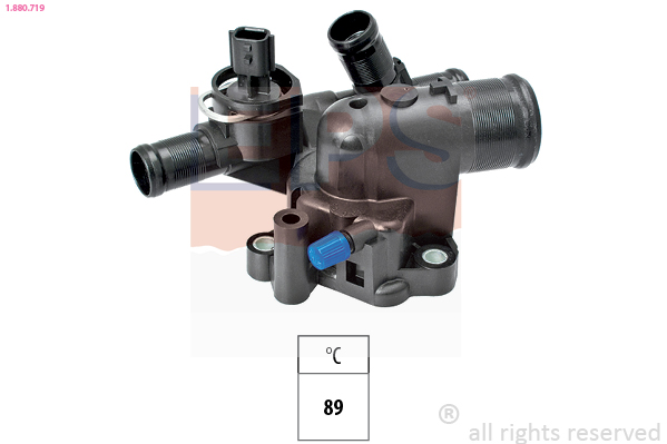 EPS Termostat, kølemiddel 1880719 for RENAULT NISSAN