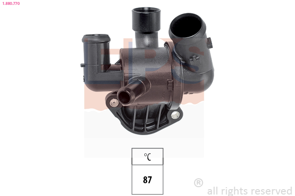 EPS Termostat, kølemiddel 1880770 for VW