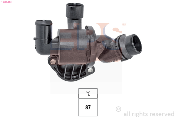 EPS Termostat, kølemiddel 1880781 for VW