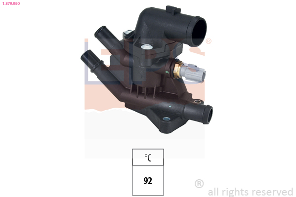 EPS Termostat, kølemiddel 1879950 for FORD
