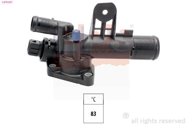 EPS Termostat, kølemiddel 1879927 for NISSAN DACIA