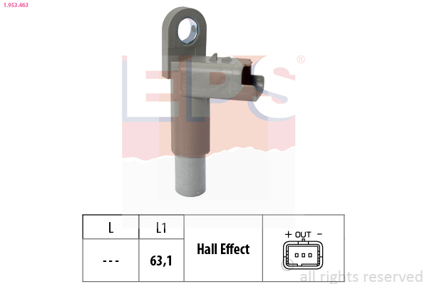 EPS Sensor, knastakselposition 1.953.463 for FORD CITROËN PEUGEOT MAZDA TOYOTA