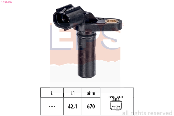 EPS Sensor, omdrejningstal 1.953.636 for LEXUS HYUNDAI