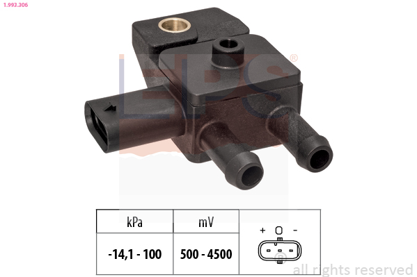 EPS Sensor,udstødningstryk 1.993.306 for BMW MINI TOYOTA