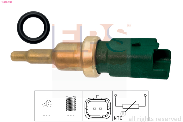 EPS Sensor, kølevæsketemp. 1.830.399 for GENERAL MOTORS DS
