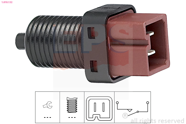 EPS Kontakt, koblingsbetjening (fartpilot) 1810132 for PEUGEOT LANCIA