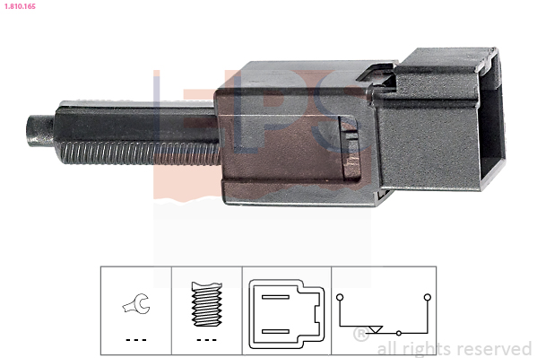 EPS Kontakt, koblingsbetjening (fartpilot) 1810165 for INFINITI NISSAN