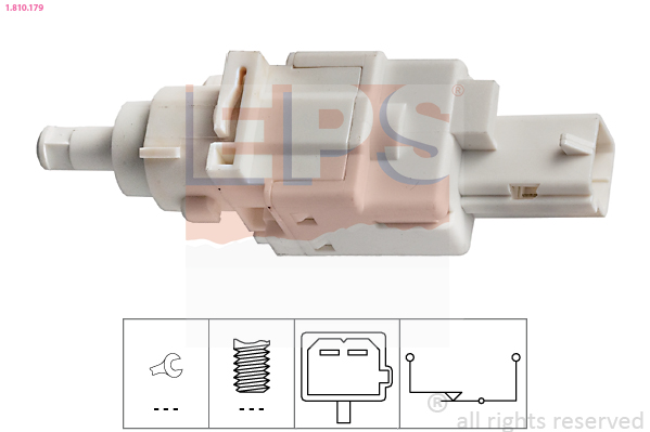 EPS Kontakt, koblingsbetjening (fartpilot) 1810179 for PEUGEOT LANCIA