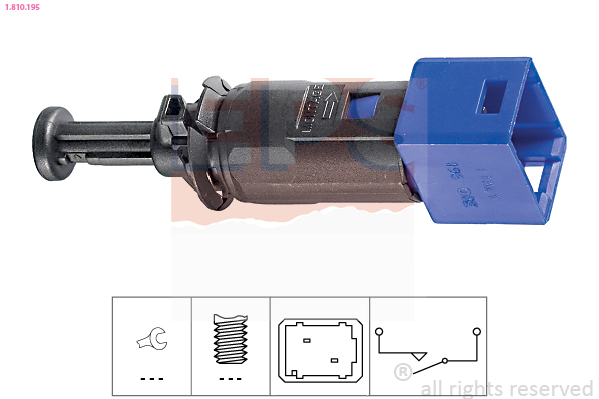 EPS Kontakt, koblingsbetjening (fartpilot) 1810195 for MITSUBISHI NISSAN RENAULT SMART