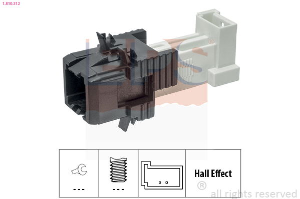EPS Kontakt, koblingsbetjening (fartpilot) 1810312 for BMW MINI TOYOTA