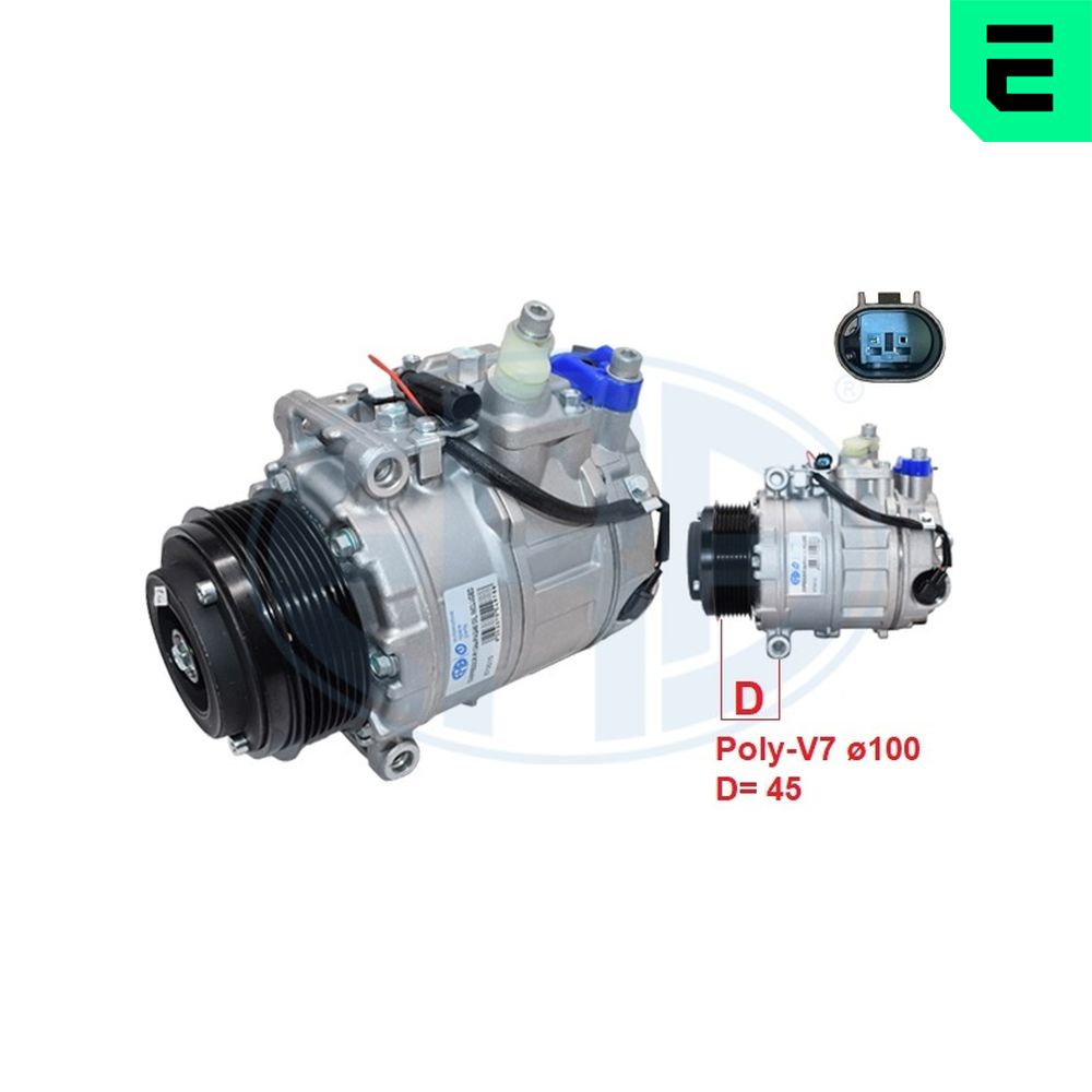 ERA Kompressor, klimaanlæg 670010 for MERCEDES-BENZ