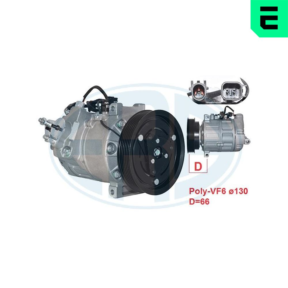 ERA Kompressor, klimaanlæg 670088 for VOLVO