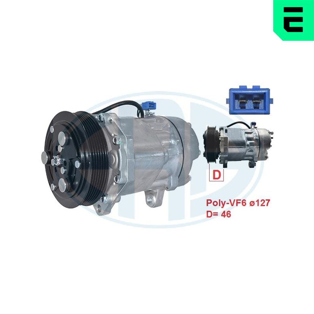 ERA Kompressor, klimaanlæg 670130 for VW
