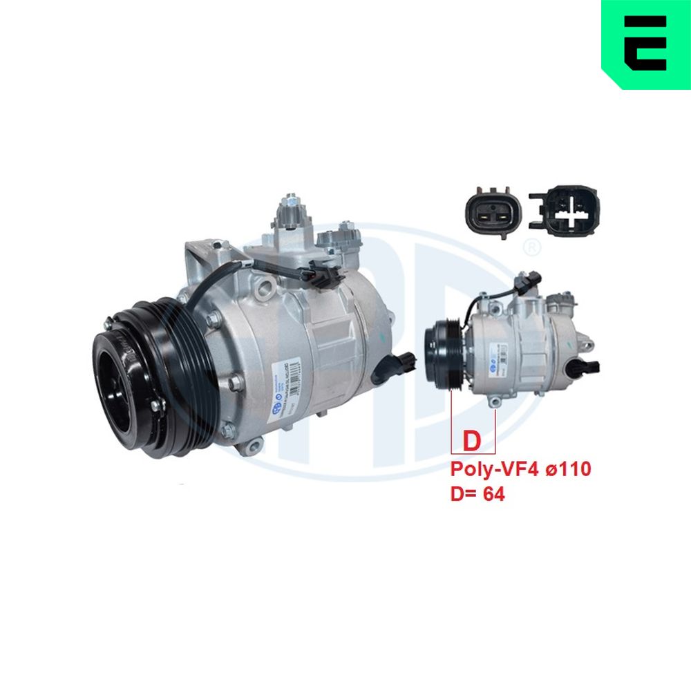 ERA Kompressor, klimaanlæg 670197 for FORD FORD USA