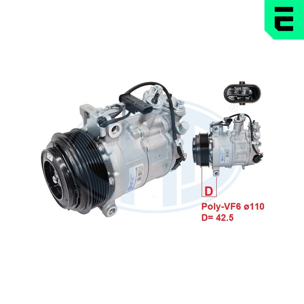 ERA Kompressor, klimaanlæg 670199 for MERCEDES-BENZ
