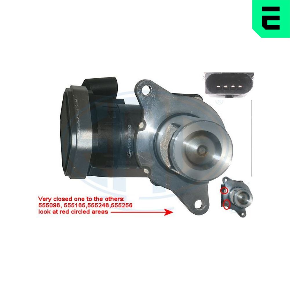ERA EGR-ventil 555096a for MERCEDES-BENZ