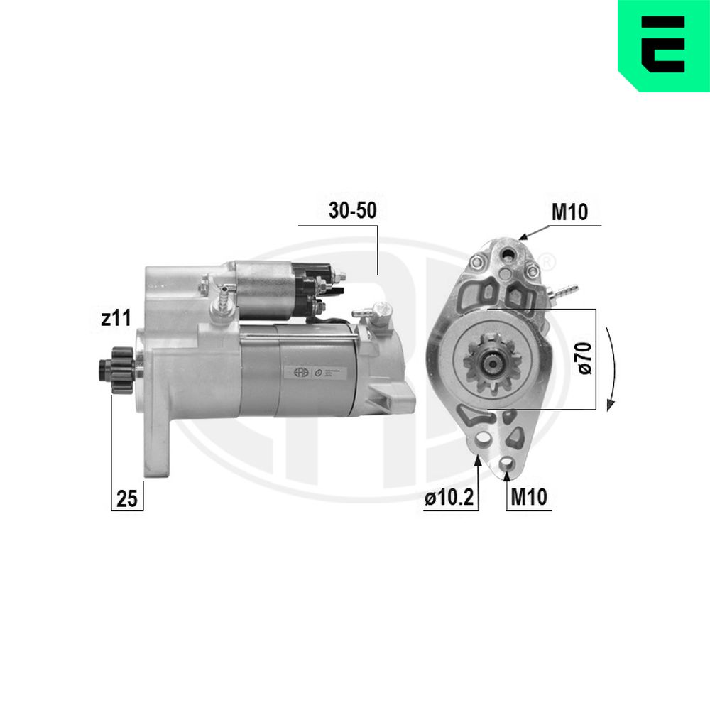 ERA Starter 221087A for FORD LAND ROVER