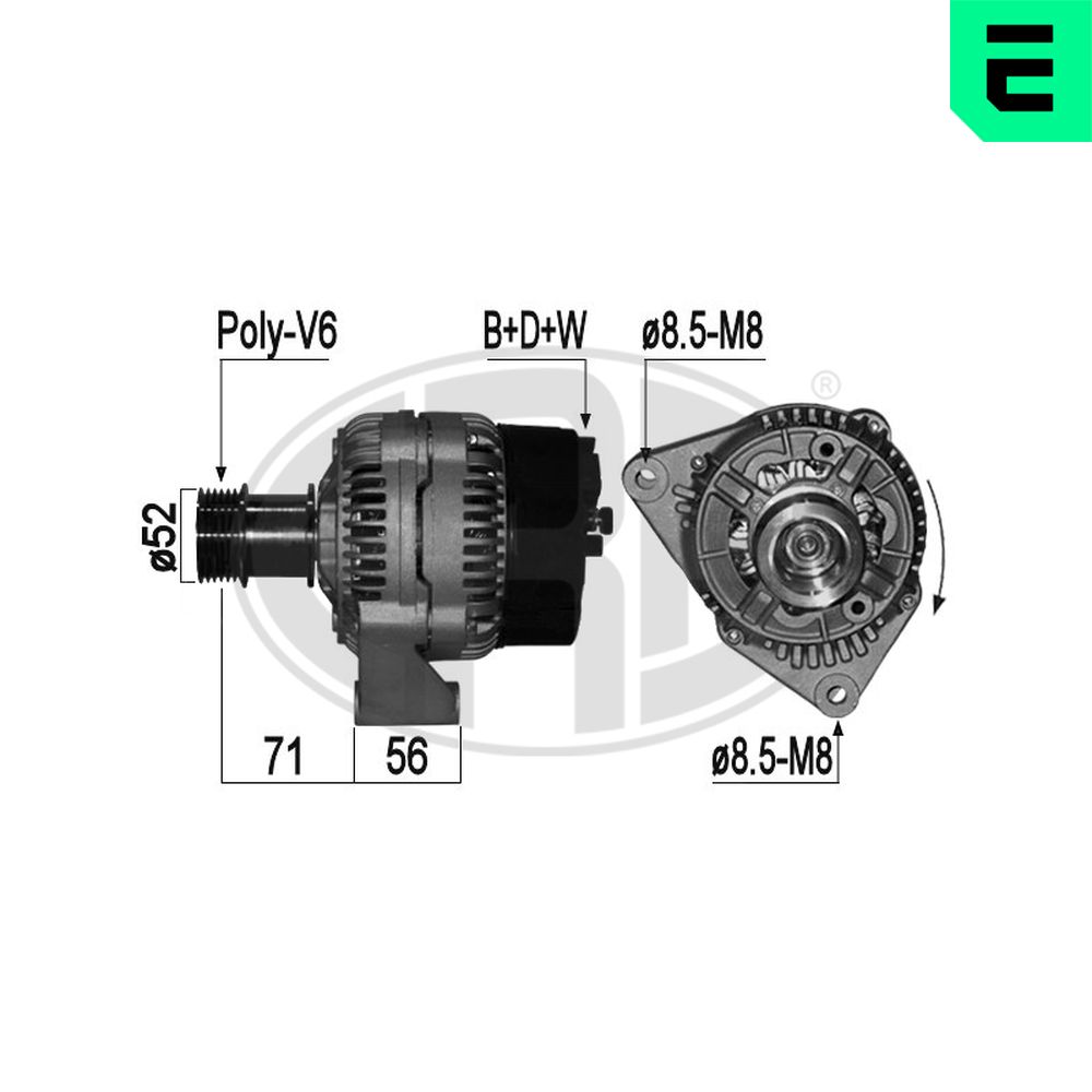 ERA Generator 209092a for SAAB