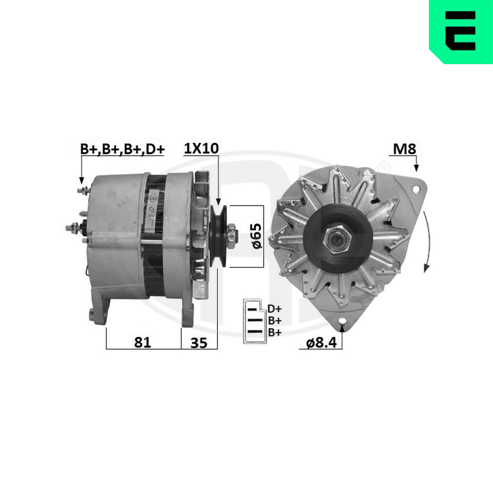 ERA Generator 209674A for ROVER