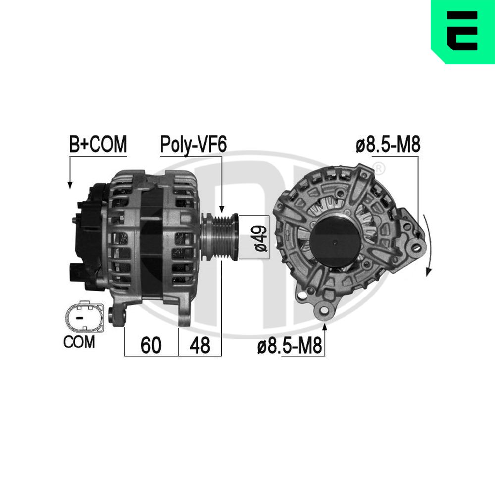 ERA Generator 209252 for VW