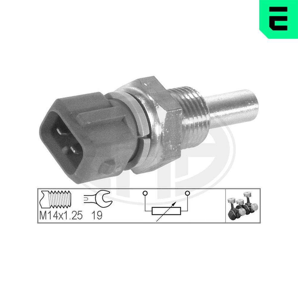 ERA Sensor, kølevæsketemp. 330134 for CITROËN/PEUGEOT FIAT NISSAN
