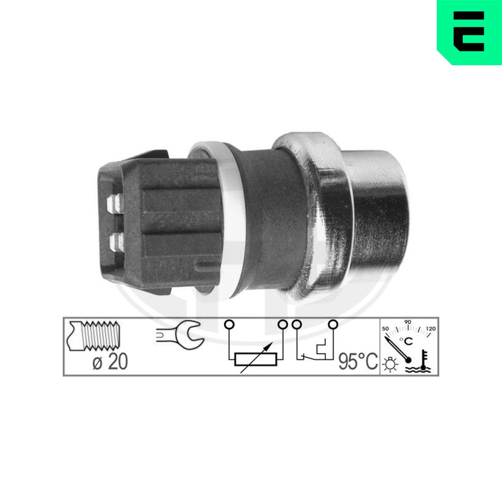 ERA Sensor, kølevæsketemp. 330151 for FORD VW