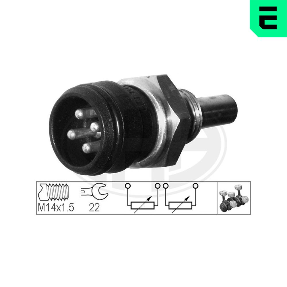 ERA Sensor, kølevæsketemp. 330334 for MERCEDES-BENZ
