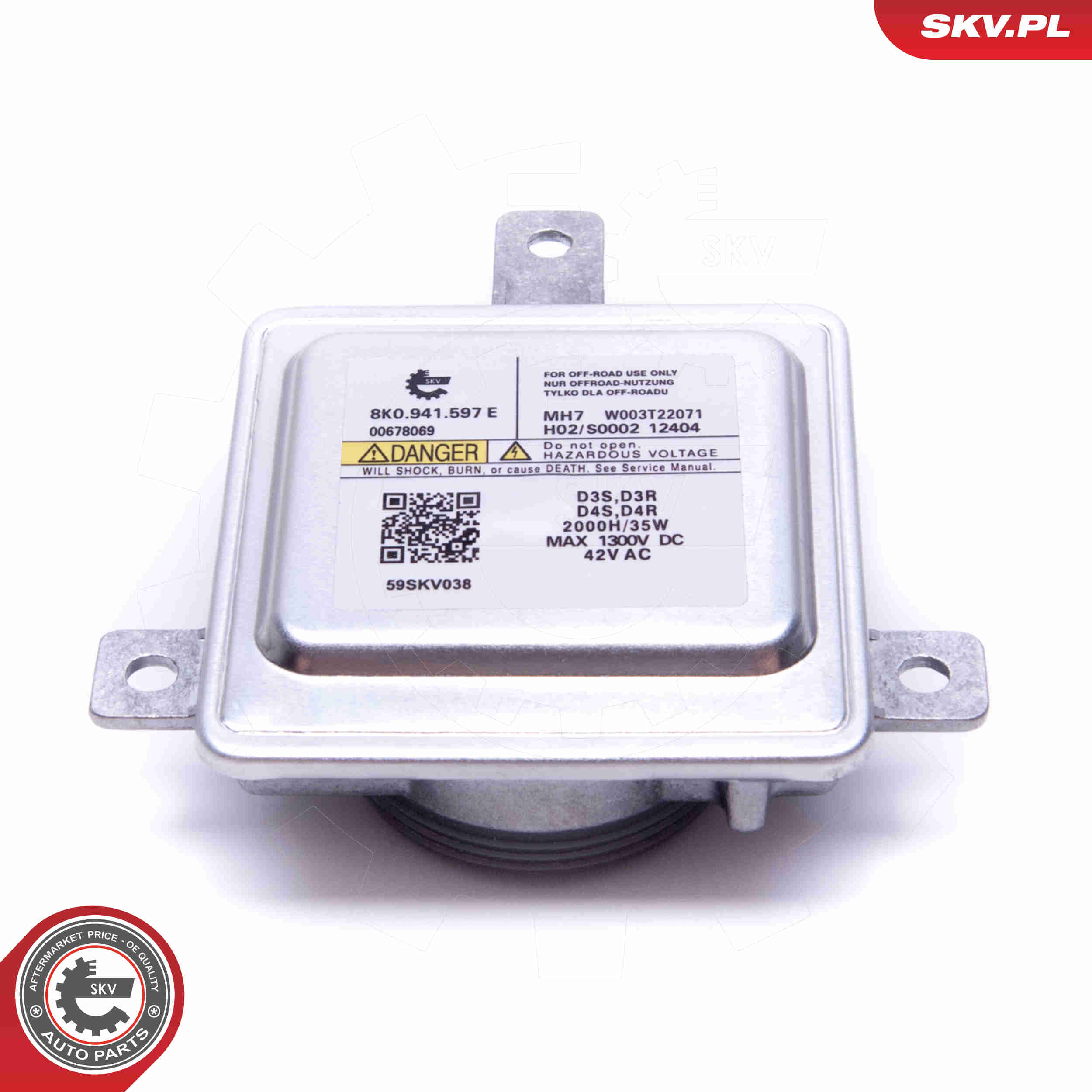 ESEN SKV Styreenhed, belysning 59skv038 for SEAT MITSUBISHI PORSCHE