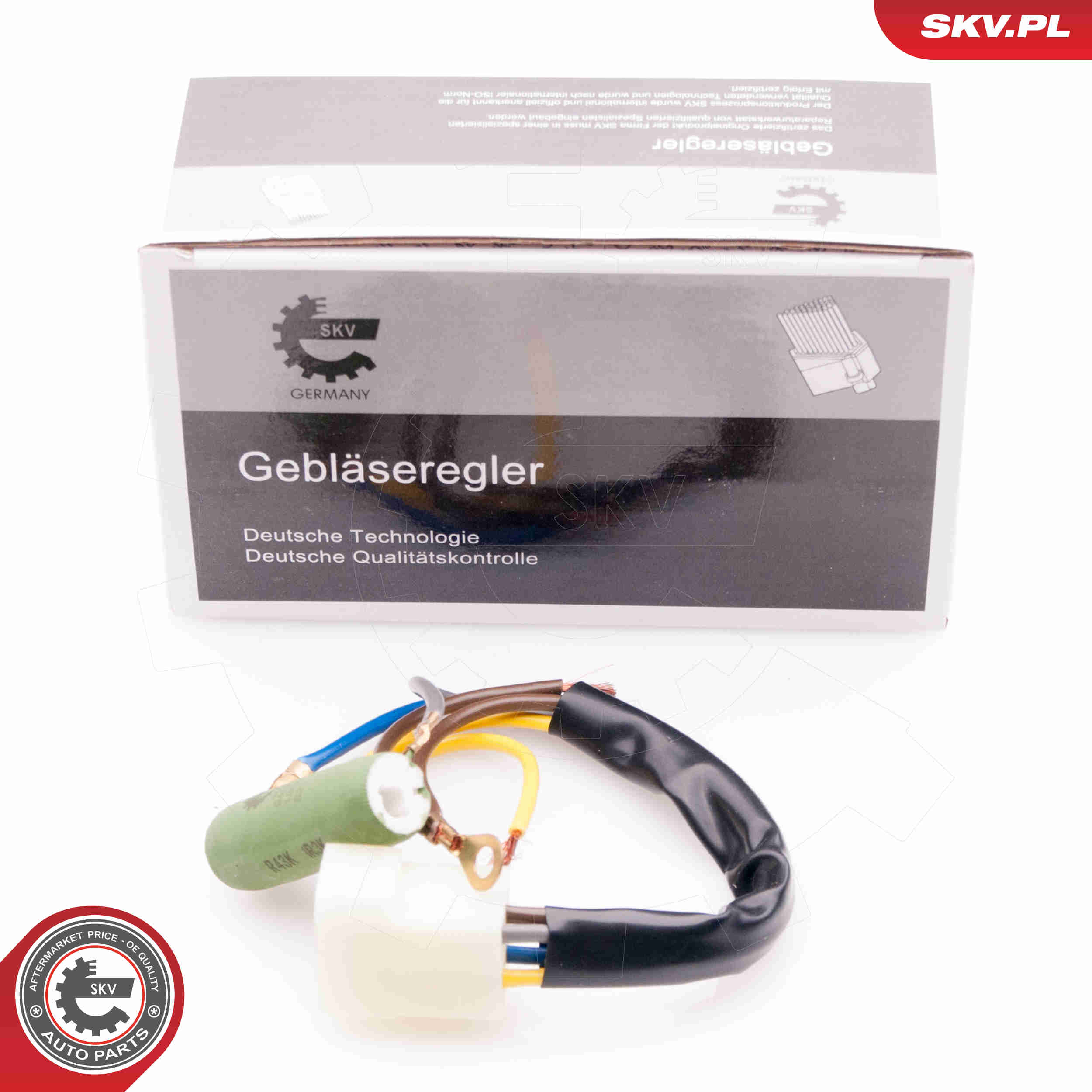 ESEN SKV Modstand, kabineventilator 94skv037 for OPEL GENERAL MOTORS