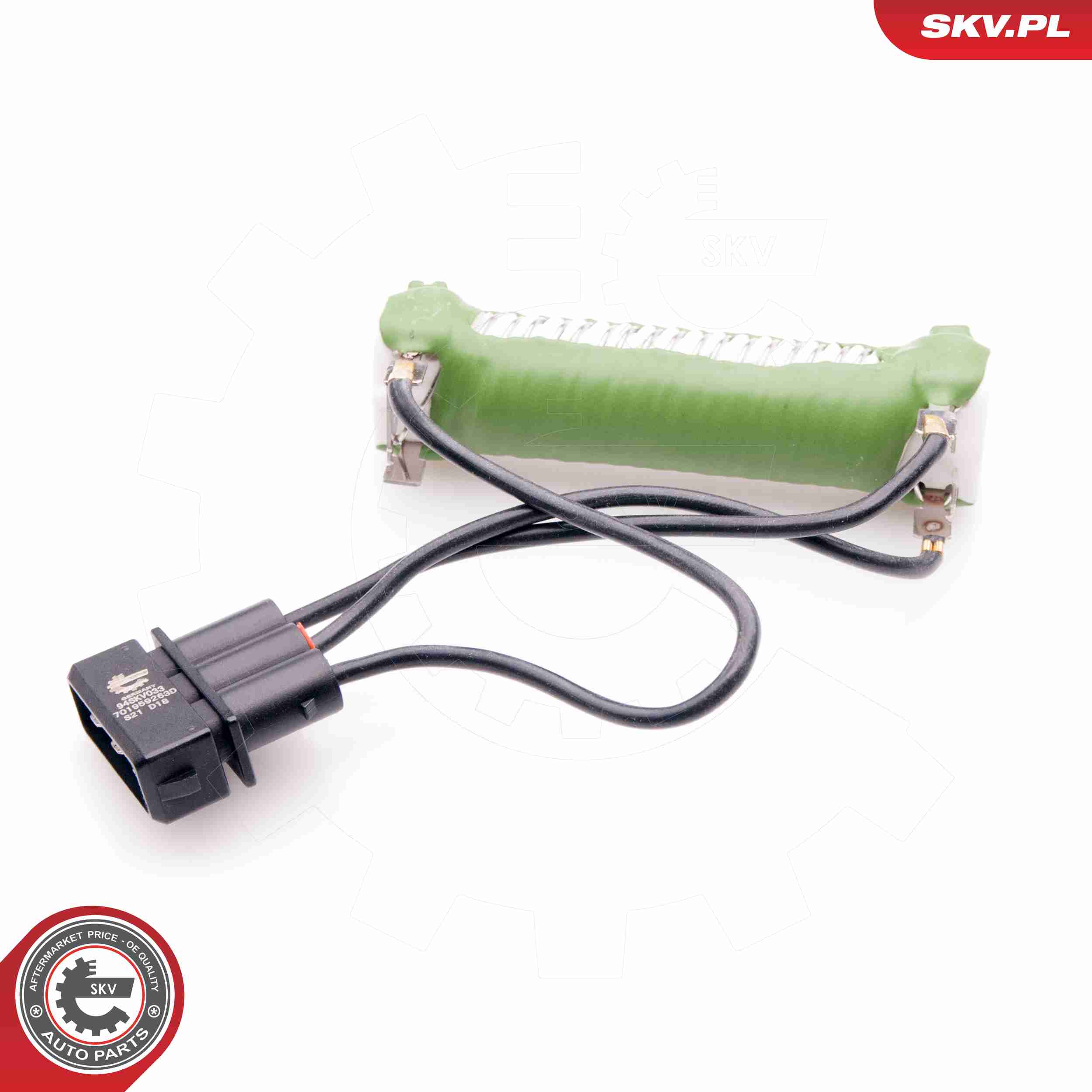 ESEN SKV Modstand, kabineventilator 94skv033 for VAG