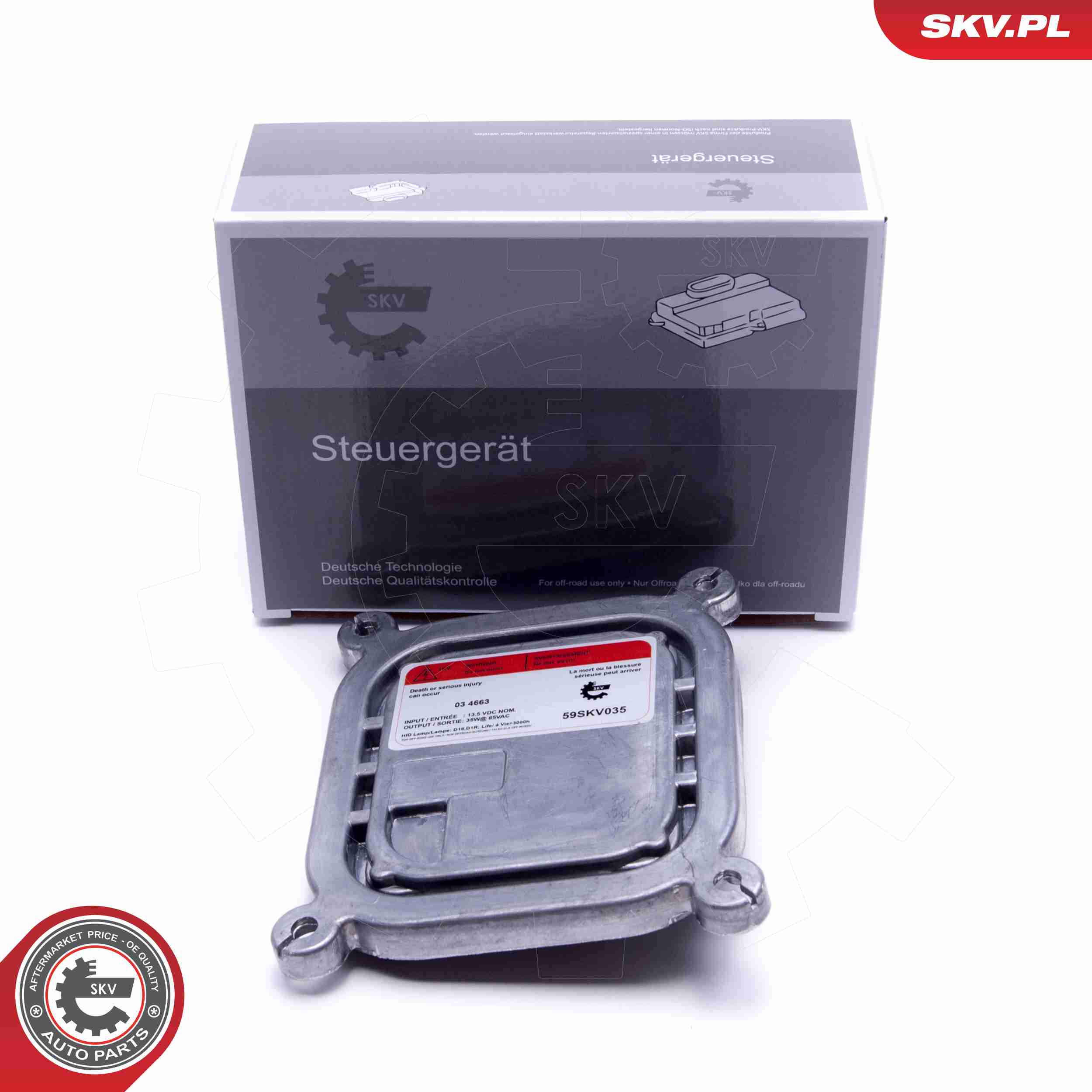ESEN SKV Styreenhed, belysning 59skv035 for FORD