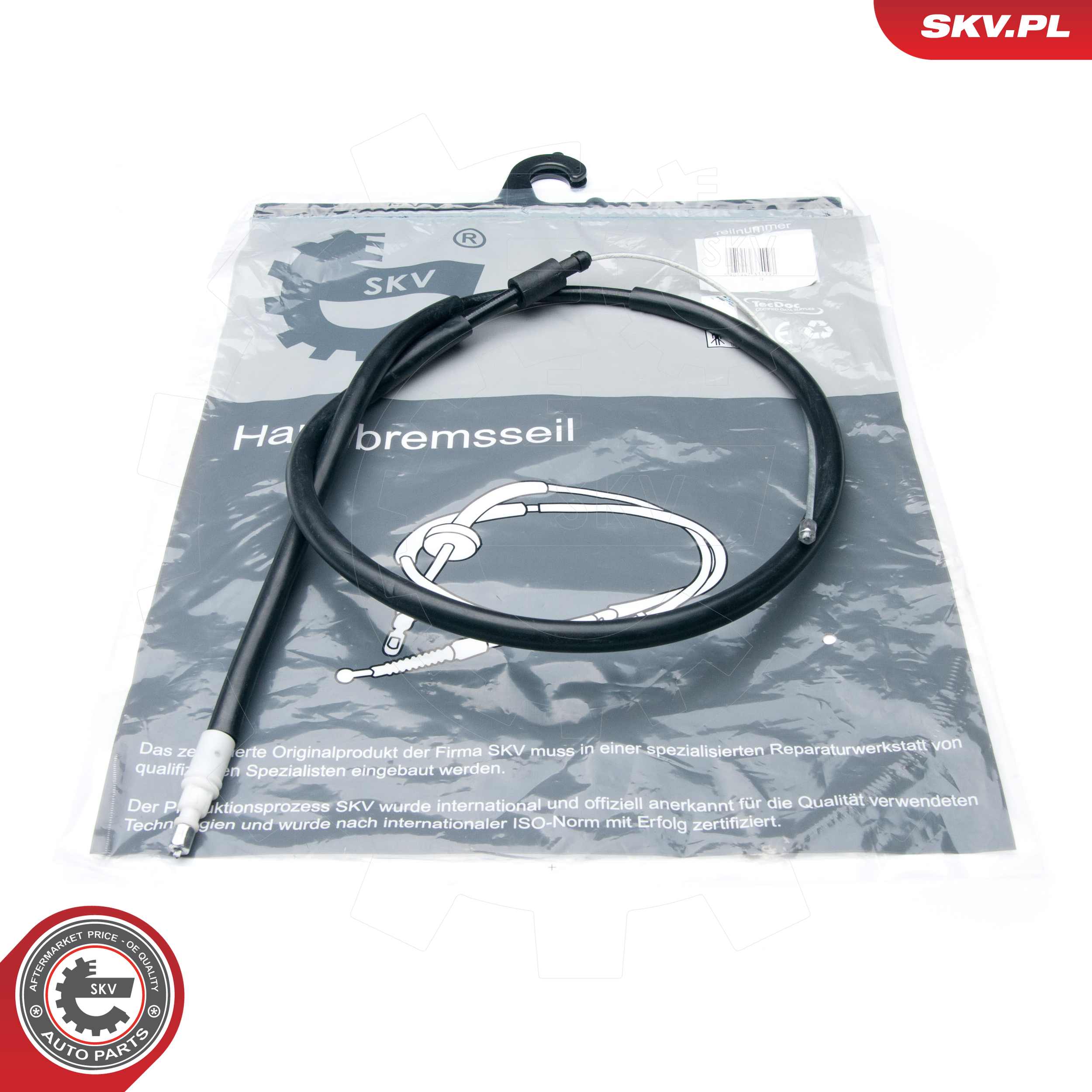 ESEN SKV Håndbremsekabel 25skv044 bagved til højre for CITROËN CITROËN/PEUGEOT