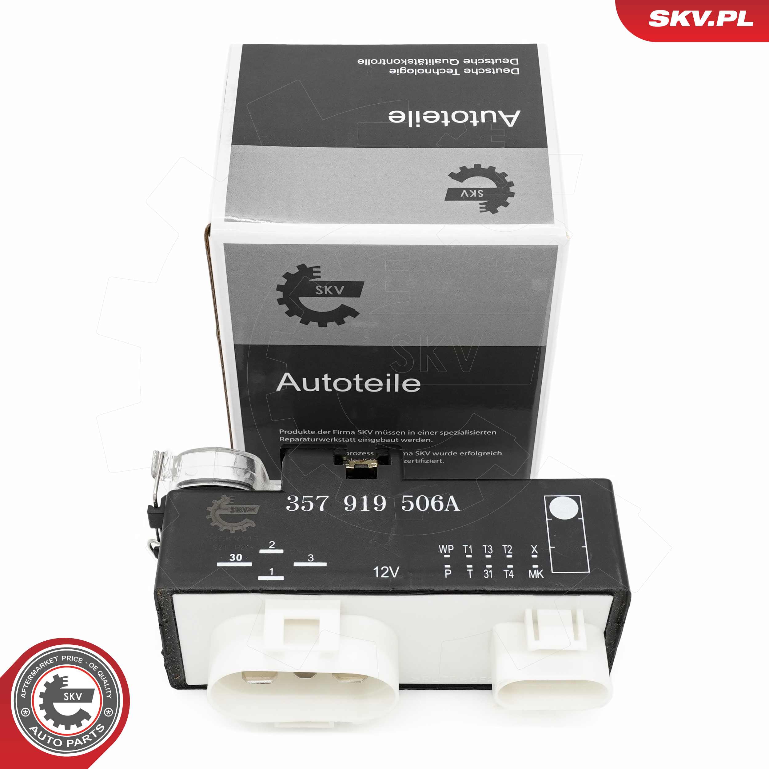 ESEN SKV Styreenhed, elektrisk blæser (motorkøling) 96skv345 for VW