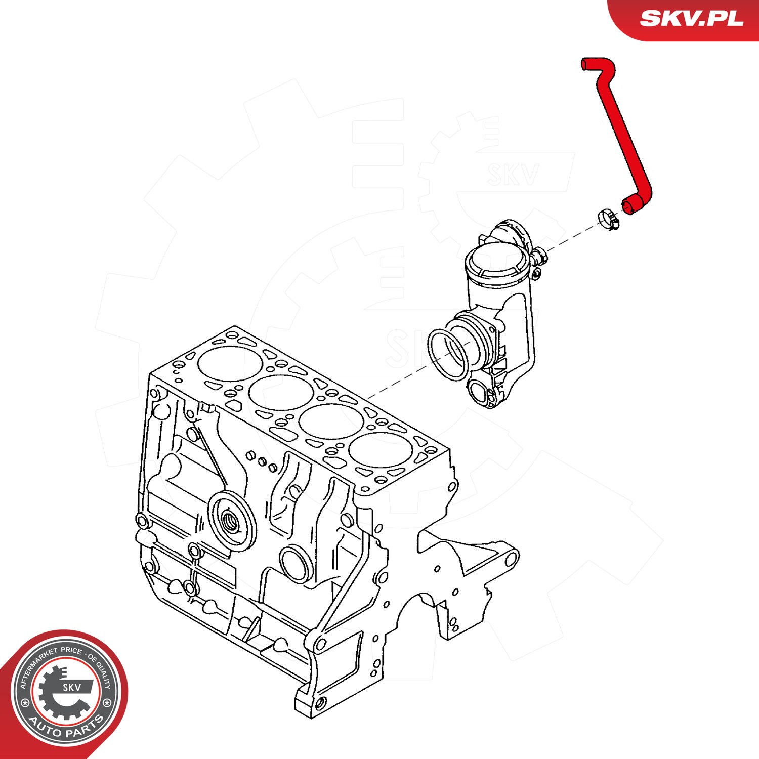 ESEN SKV Olieslange 31skv105 for VW VAG