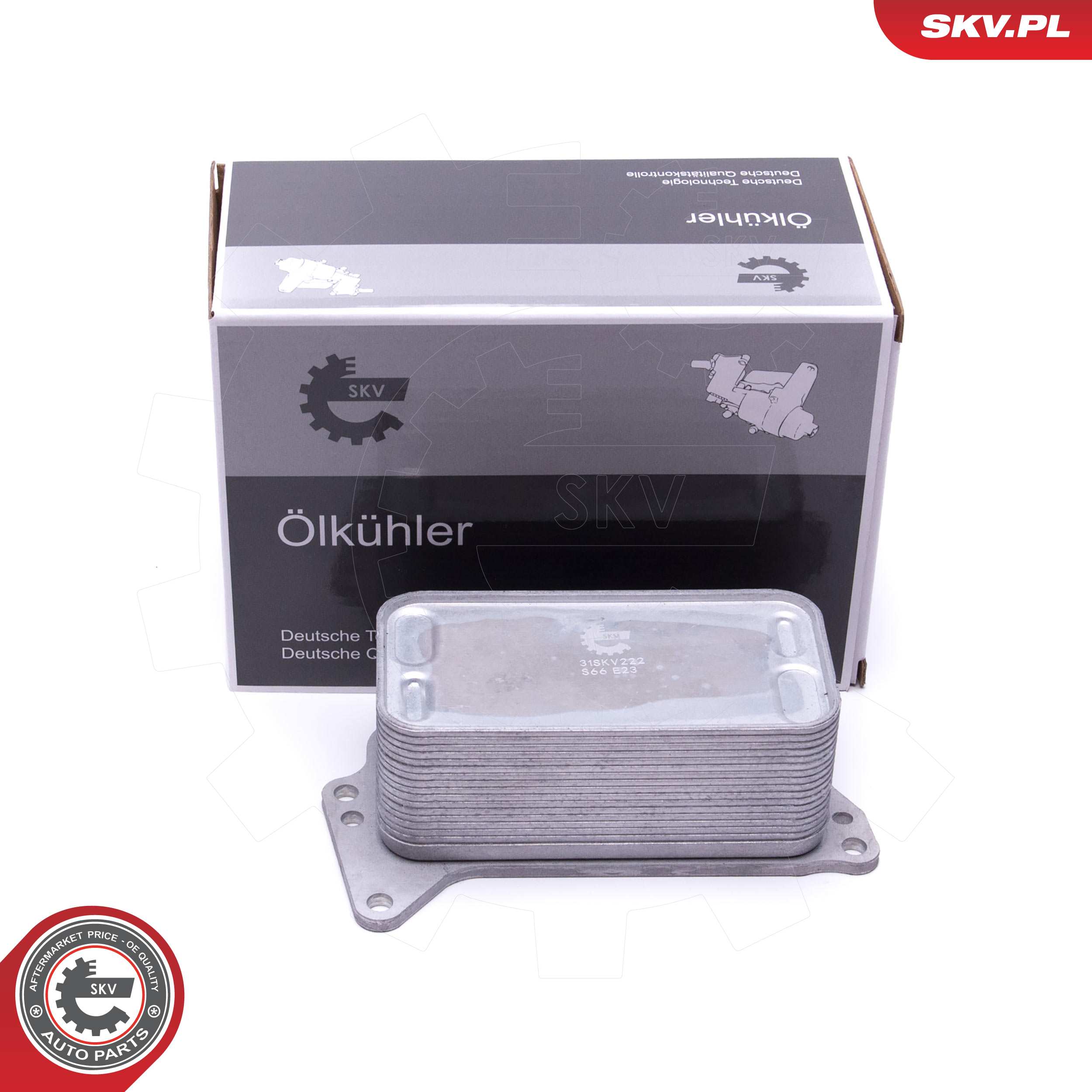 ESEN SKV Oliekøler, motorolie 31skv222 for BMW