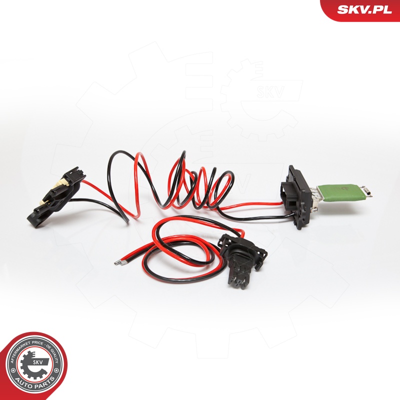 ESEN SKV Modstand, kabineventilator 95skv043 for RENAULT