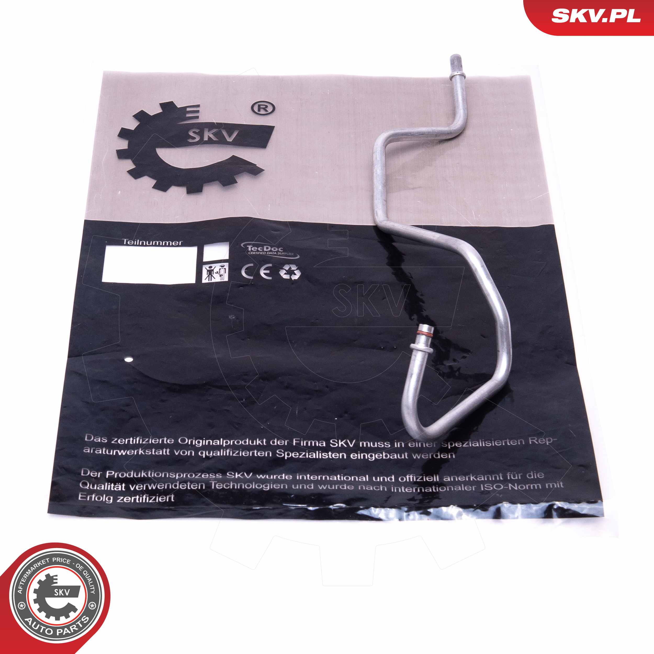 ESEN SKV Hydraulikslange, styretøj 10skv816 fra hydraulikpumpe til tandstang for FORD