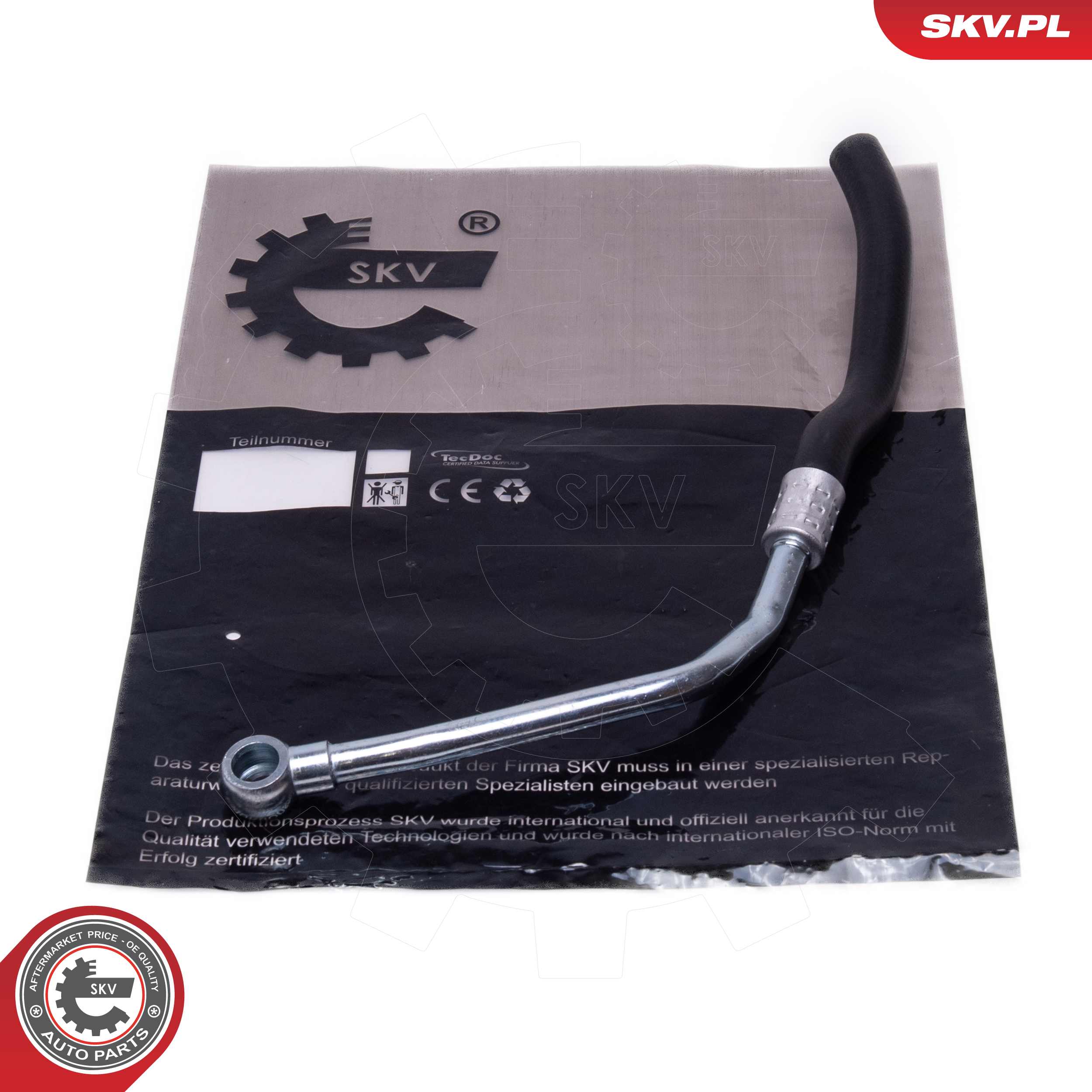 ESEN SKV Hydraulikslange, styretøj 10skv824 fra ekspansionsbeholder efter hydraulikpumpe for BMW