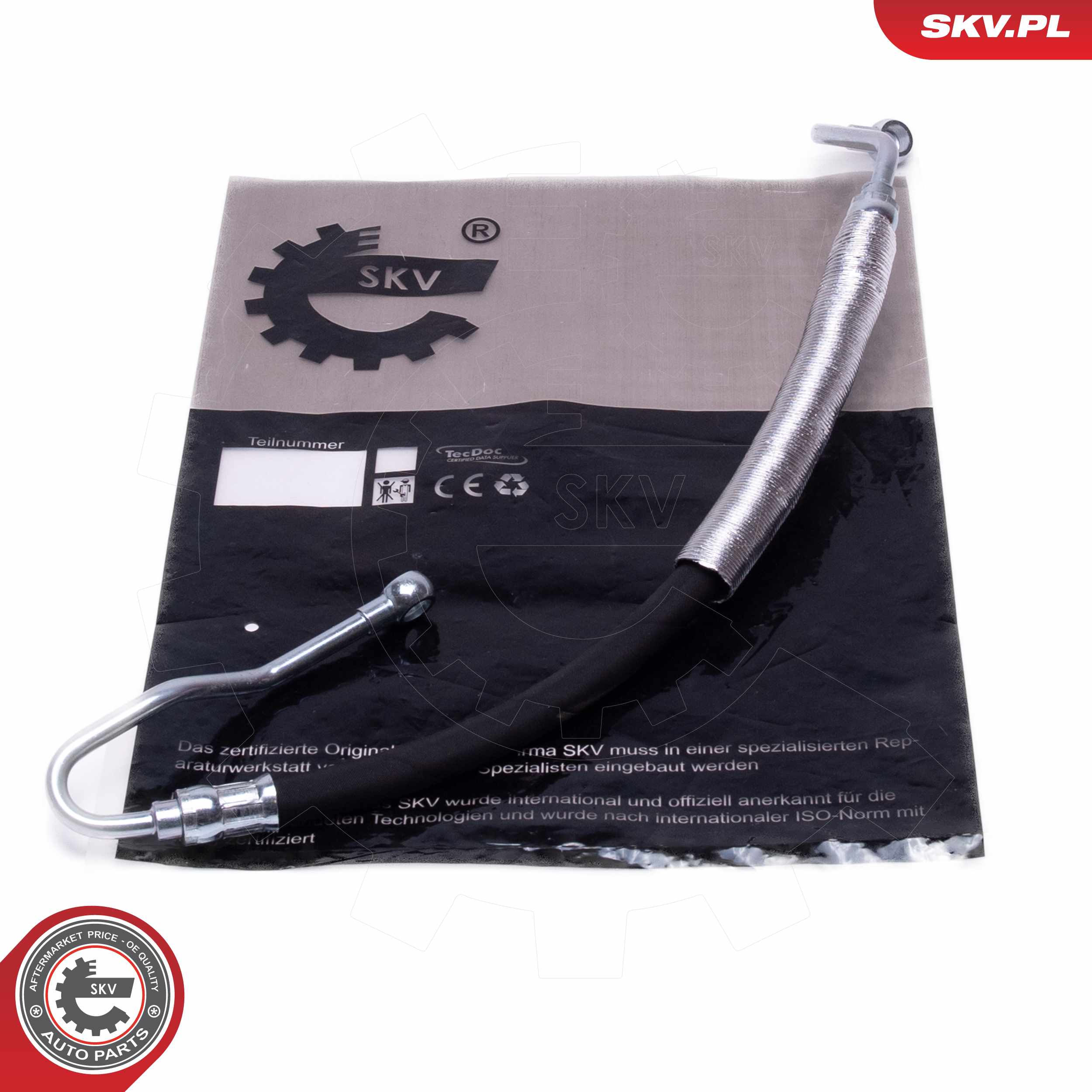 ESEN SKV Hydraulikslange, styretøj 10skv831 fra hydraulikpumpe til tandstang for BMW