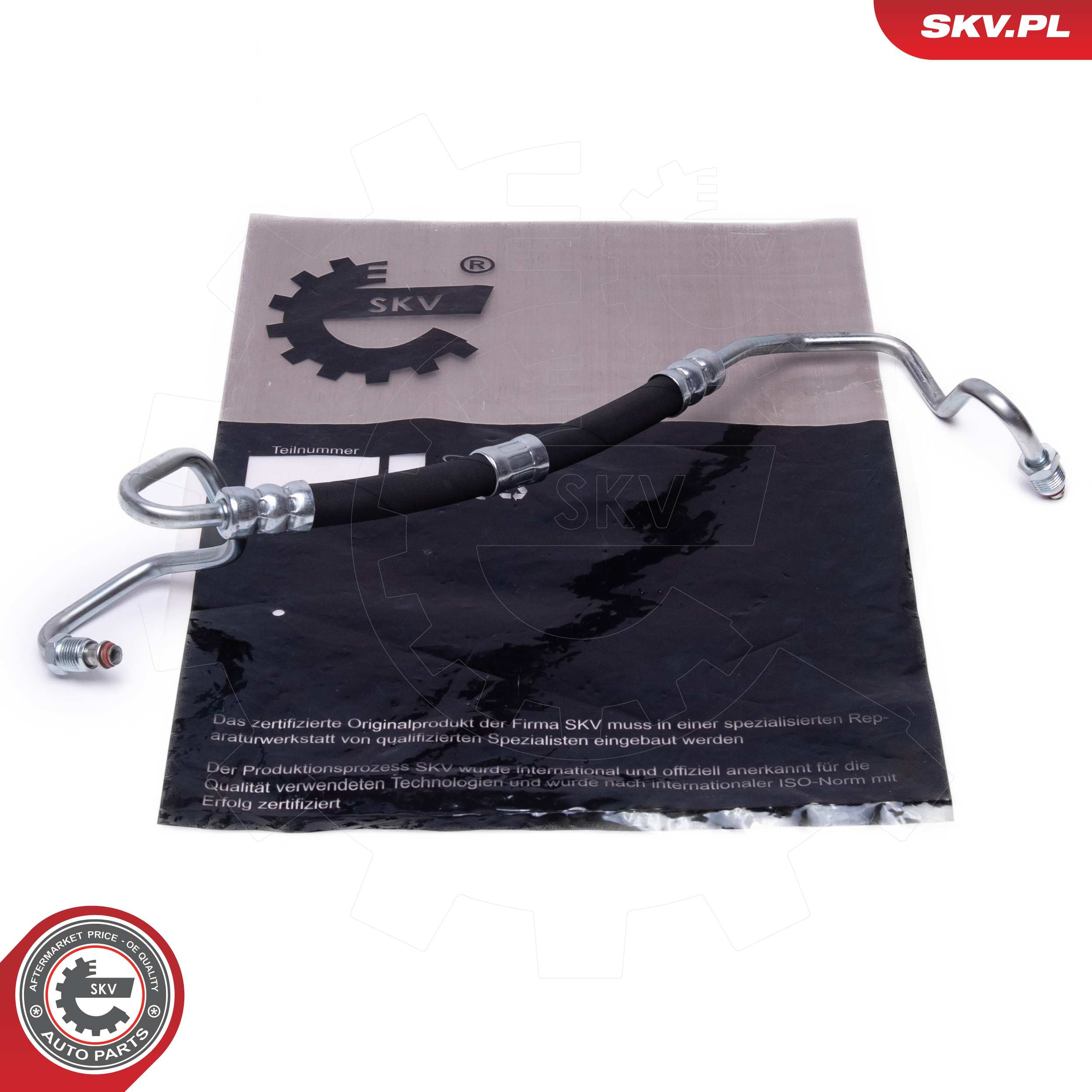 ESEN SKV Hydraulikslange, styretøj 10skv901 fra hydraulikpumpe til tandstang for OPEL
