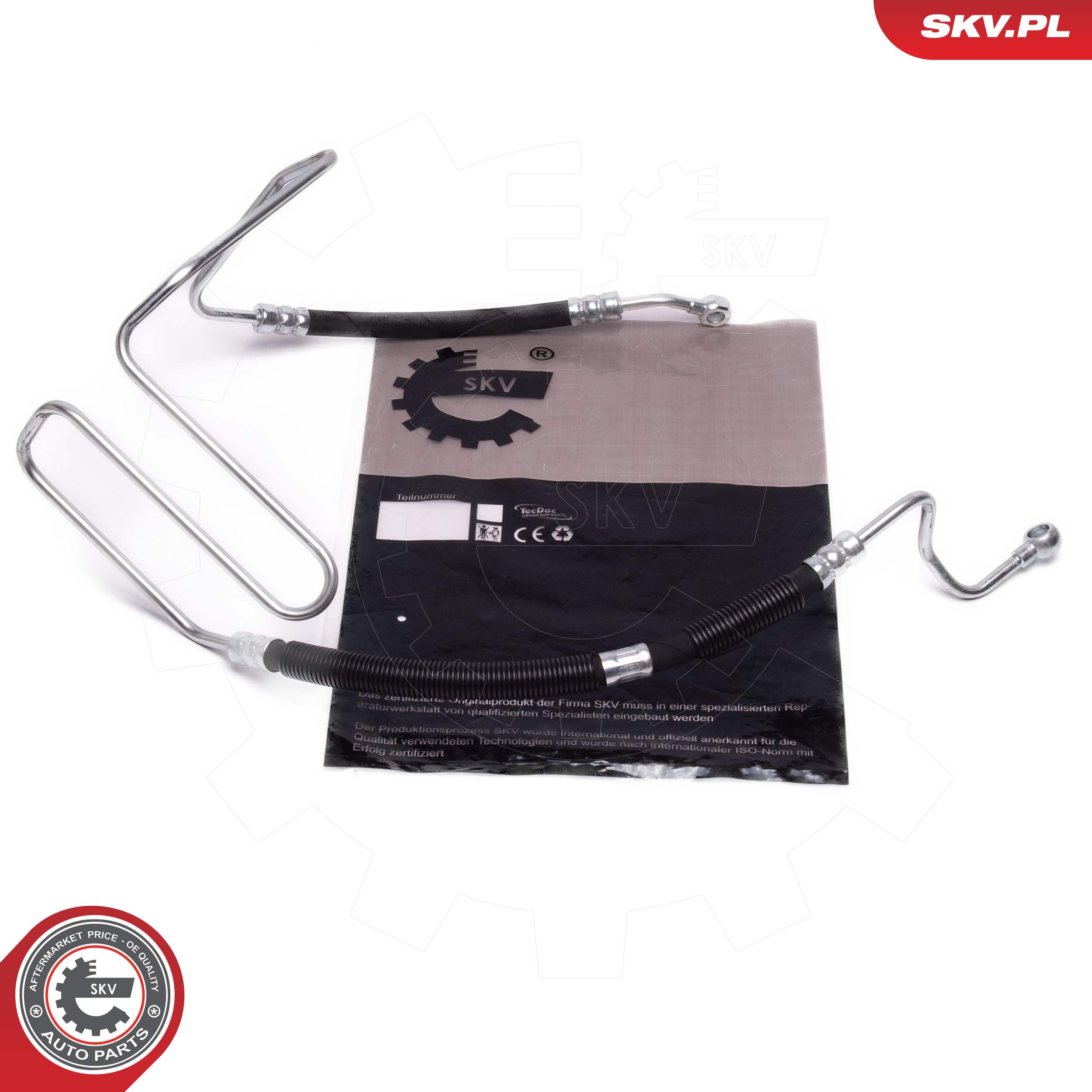 ESEN SKV Hydraulikslange, styretøj 10skv927 fra hydraulikpumpe til tandstang for VAG