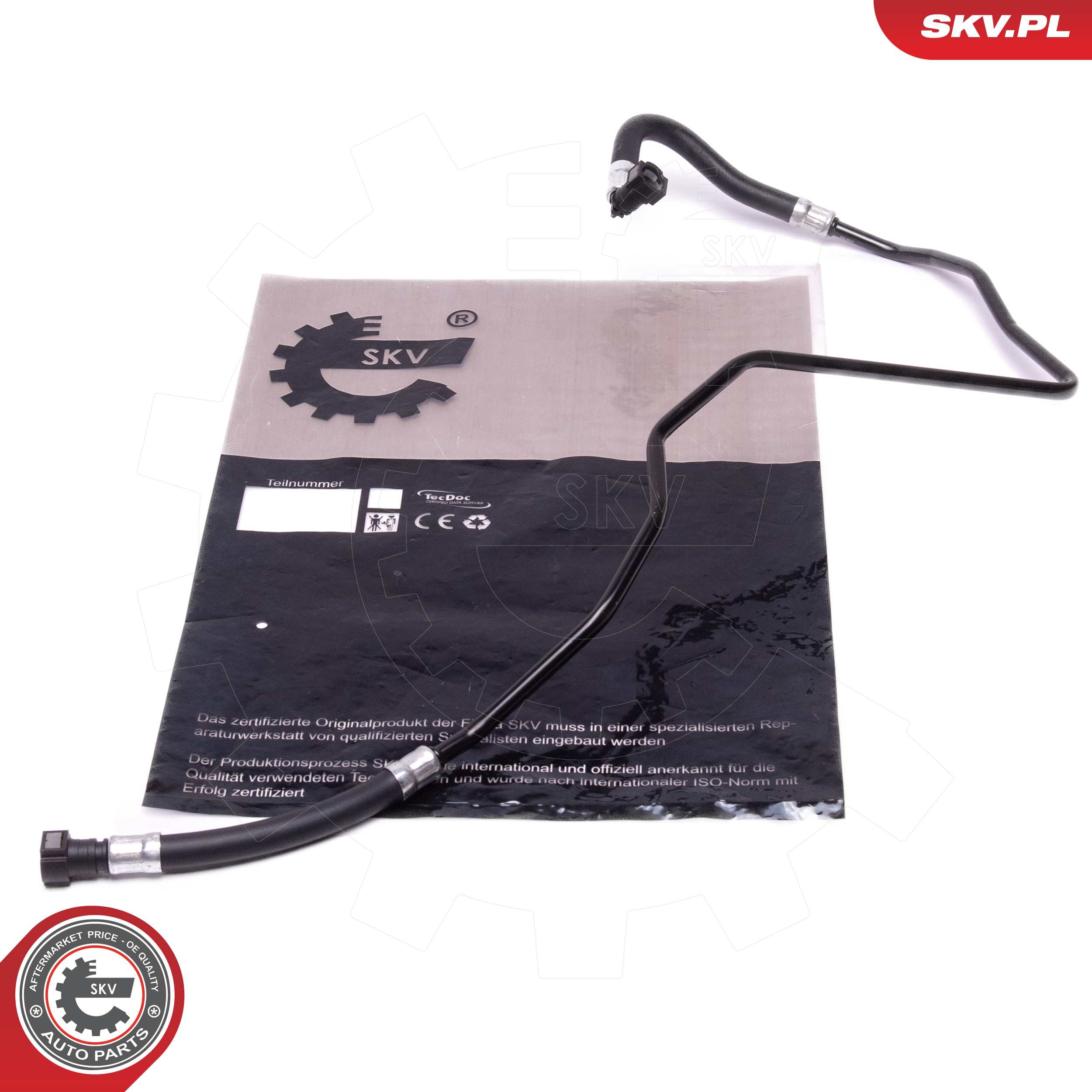 ESEN SKV Hydraulikslange, styretøj 10skv946 fra tandstang efter ekspansionsbeholder for FORD