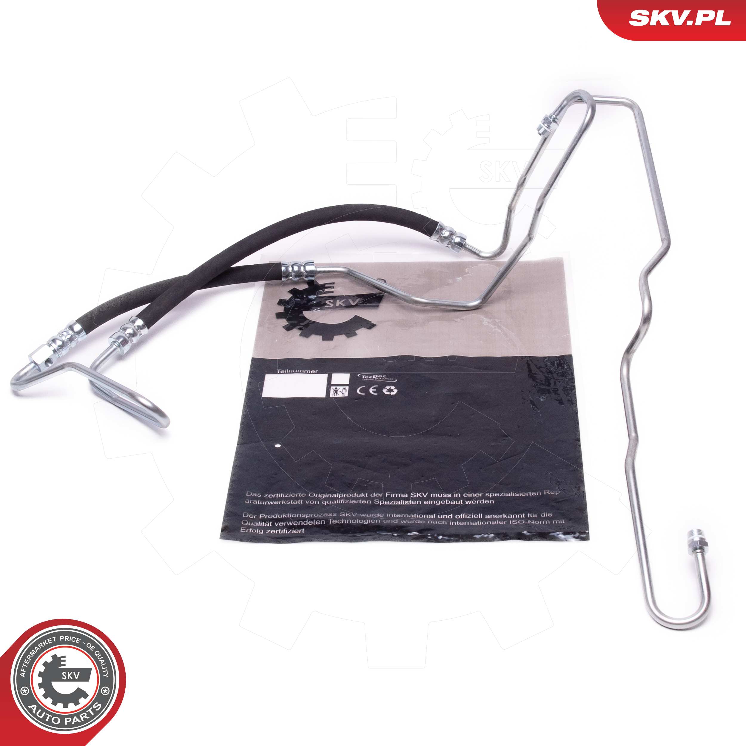 ESEN SKV Hydraulikslange, styretøj 10skv968 fra hydraulikpumpe til tandstang for FORD