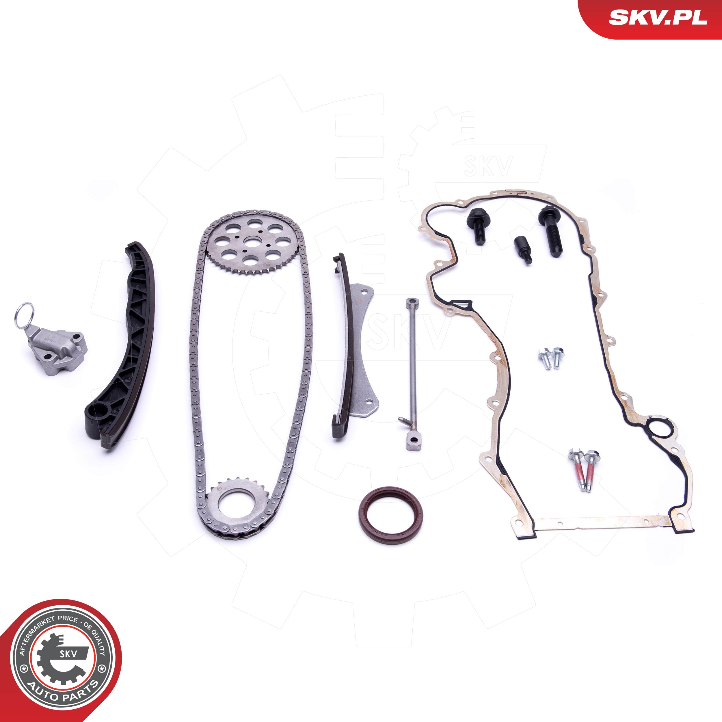 ESEN SKV Styrekædesæt 21skv221 for OPEL GENERAL MOTORS FORD FIAT SUZUKI ALFA ROMEO PEUGEOT CHRYSLER NISSAN