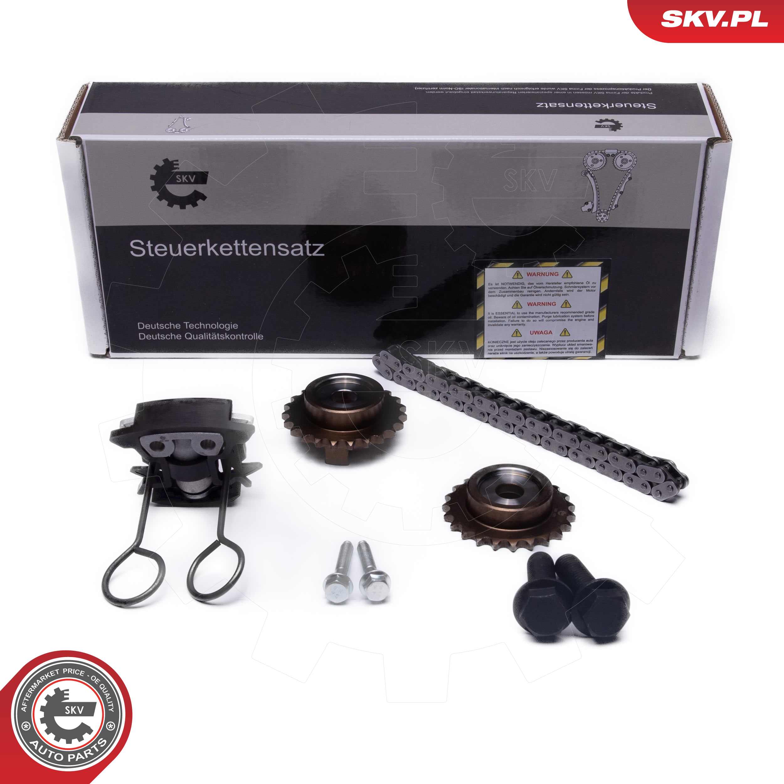 ESEN SKV Styrekædesæt 21skv255 Cylinderhoved for VAUXHALL