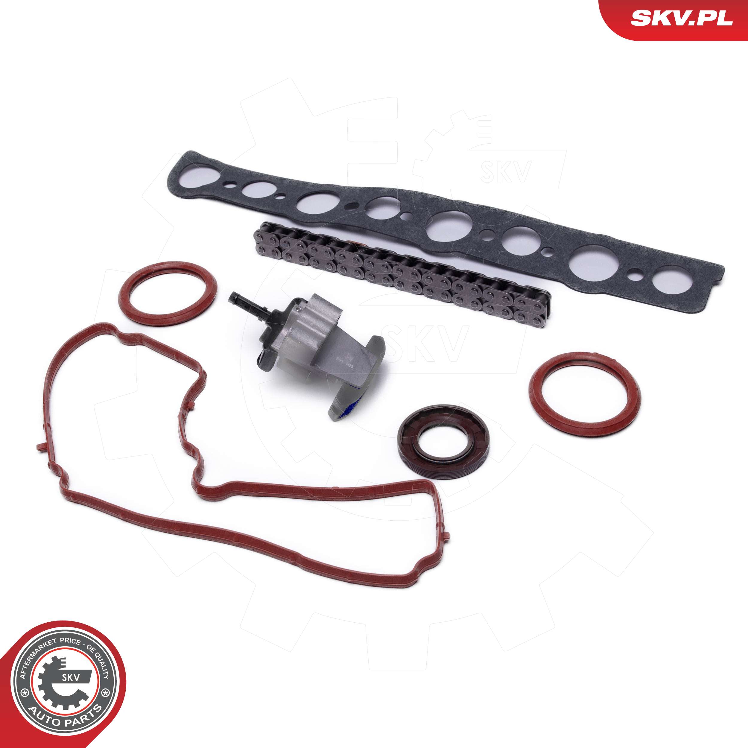 ESEN SKV Styrekædesæt 21skv254 Cylinderhoved for FORD PEUGEOT FIAT MITSUBISHI LAND ROVER