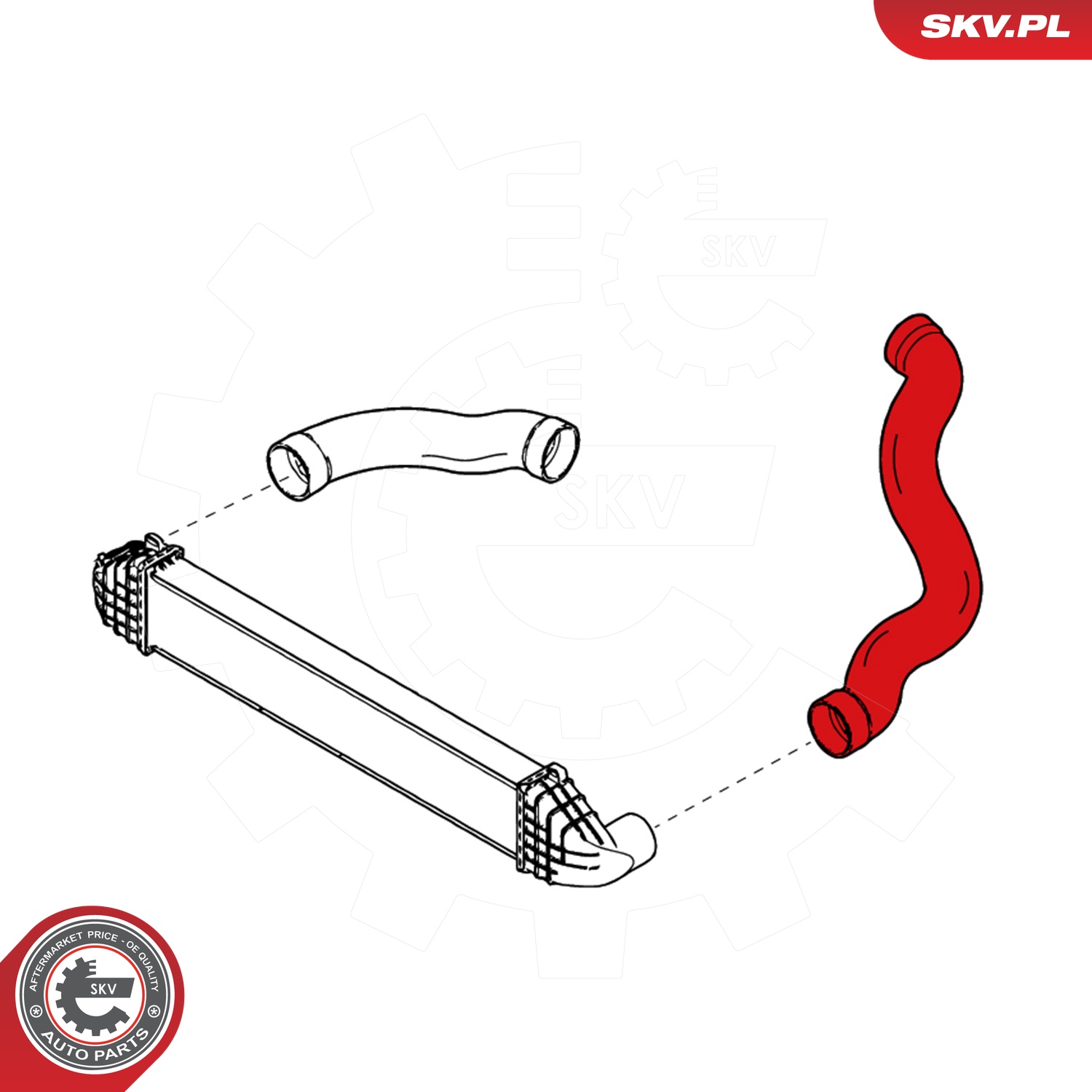 ESEN SKV Ladeluftslange 24skv776 for VOLVO