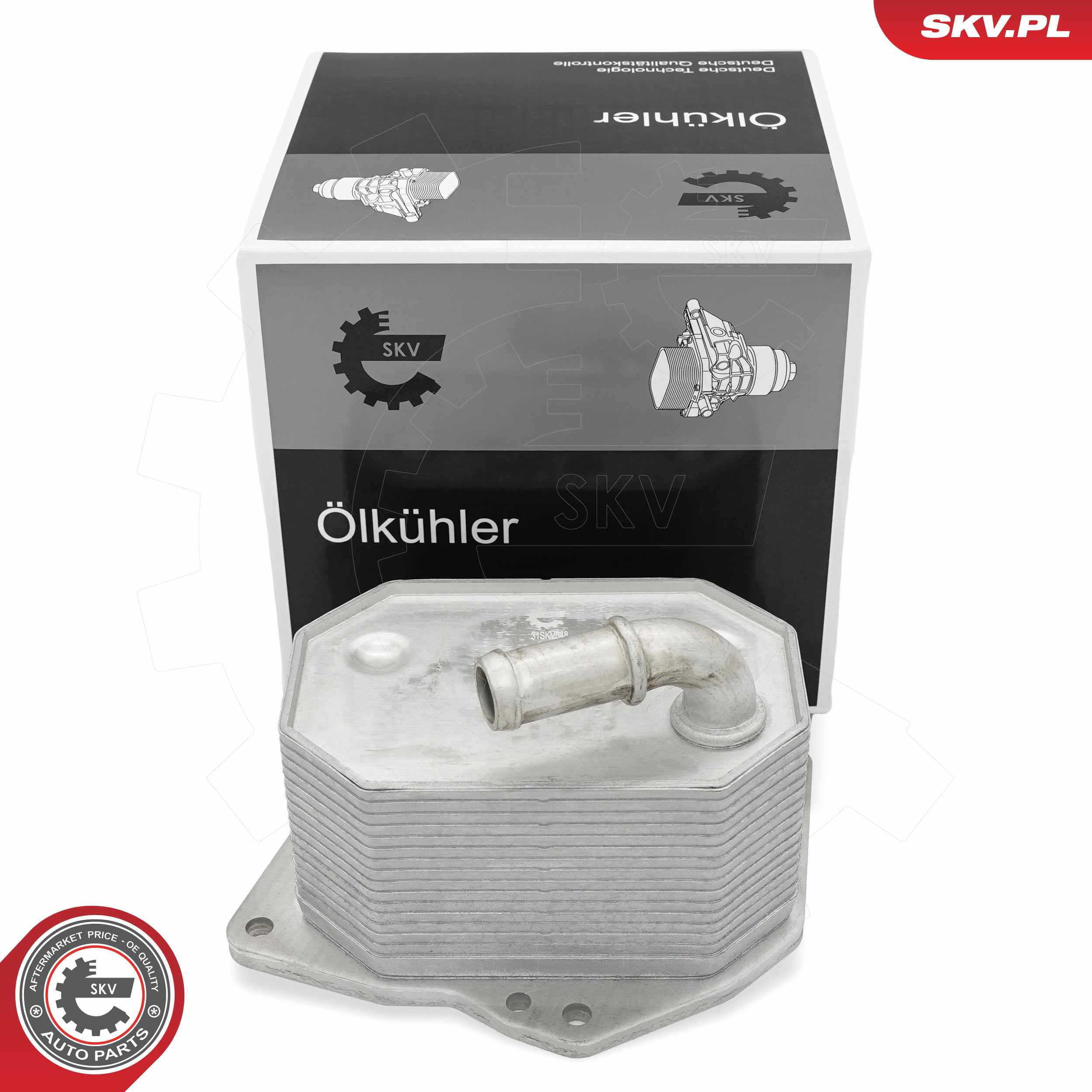 ESEN SKV Oliekøler, motorolie 31skv348 for FORD