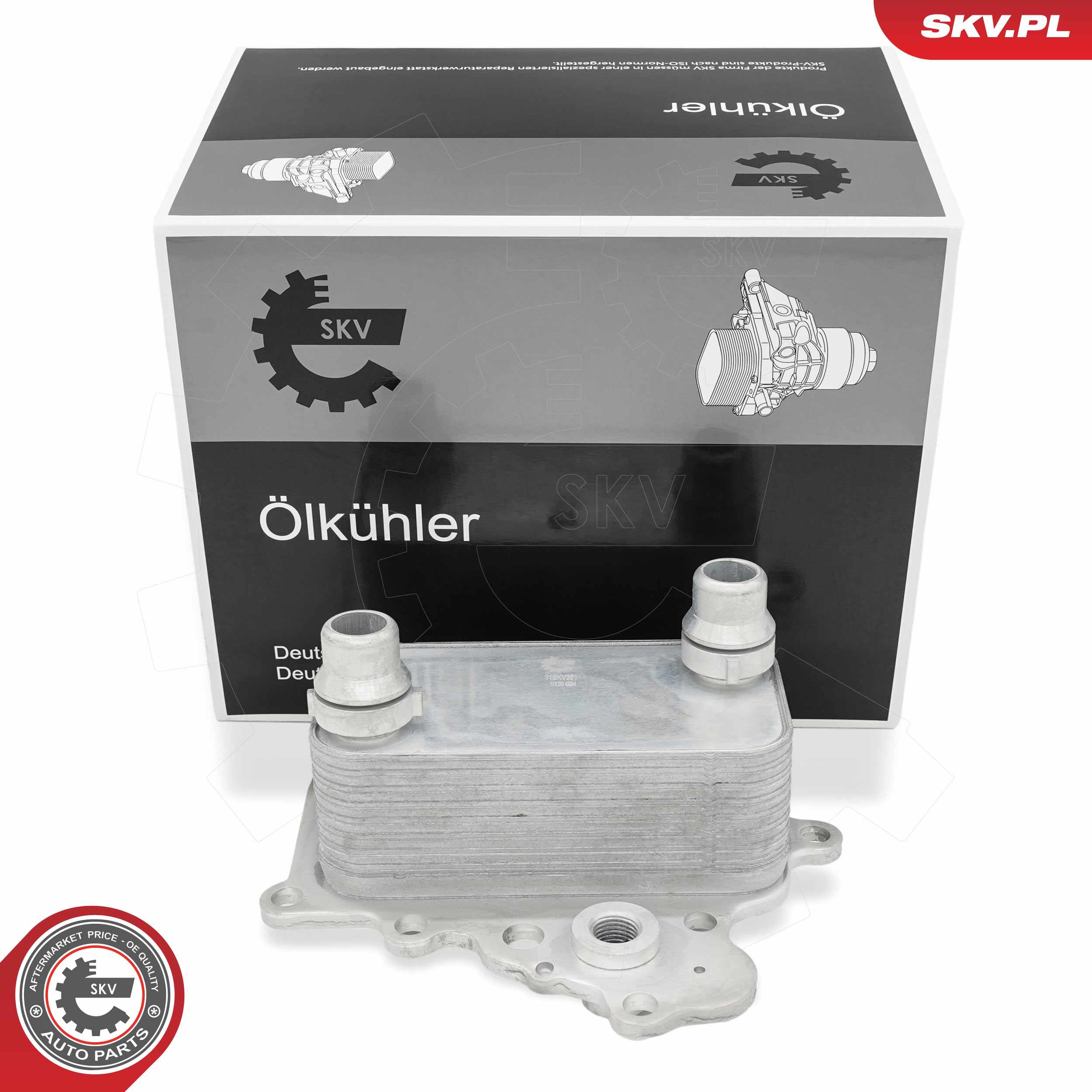 ESEN SKV Oliekøler, motorolie 31skv351 for FIAT ALFA ROMEO